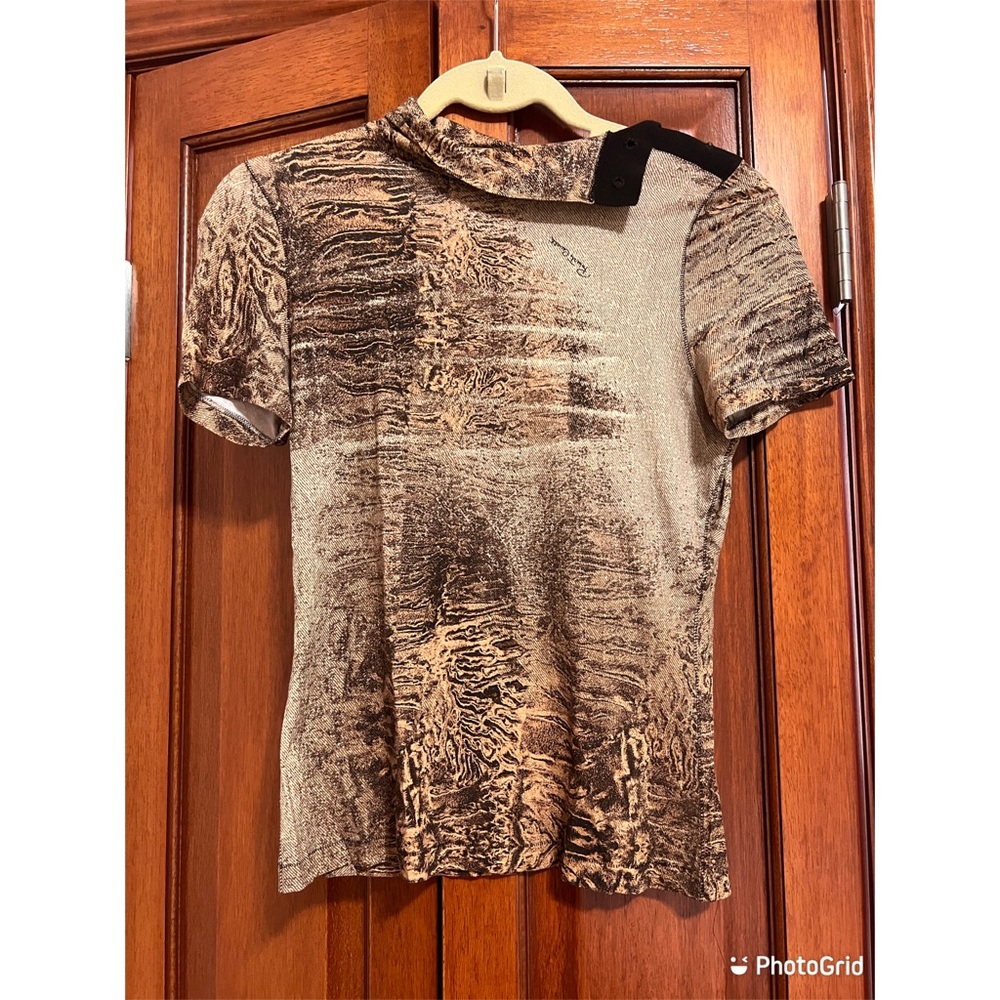 Roberto Cavalli Women’s Short Sleeve Print Tee